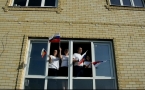 Общероссийское исполнение гимна России во дворах #МыРоссия